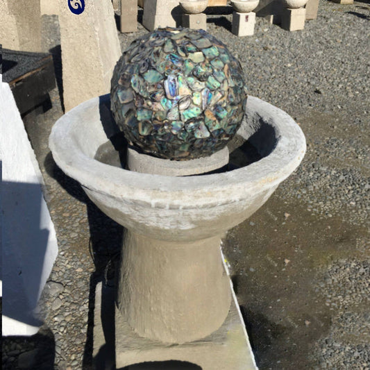 Water Feature - Paua Globe